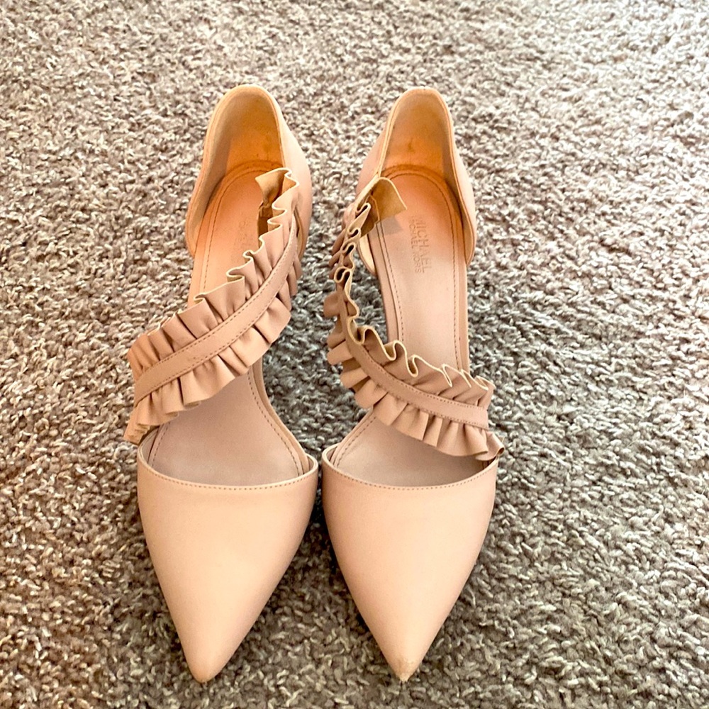 Michael Kors ruffle heels
